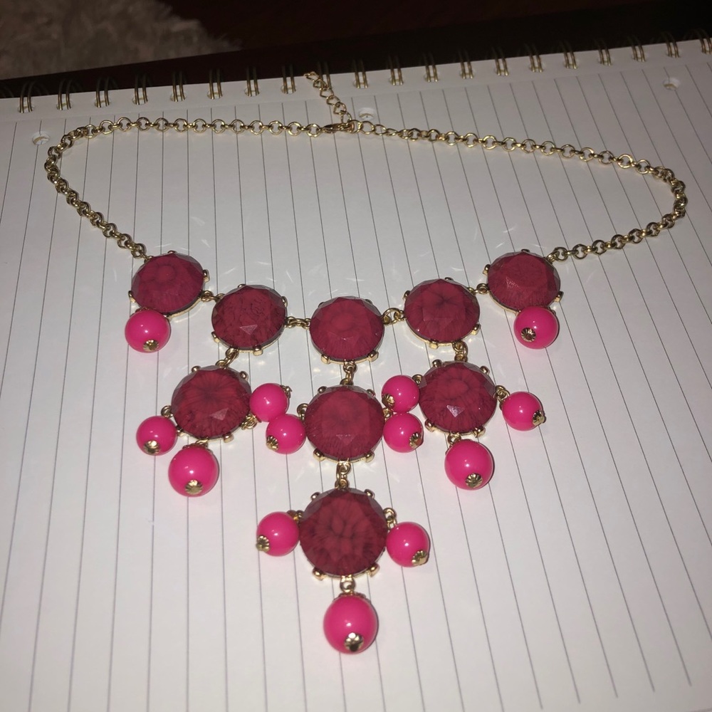 Necklace -pink stones
